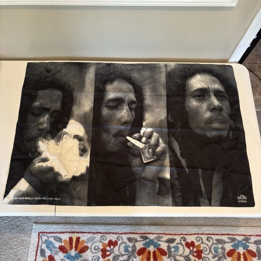 Vintage‎ Bob Marley Fabric Tapestry Poster Wall Hang 28